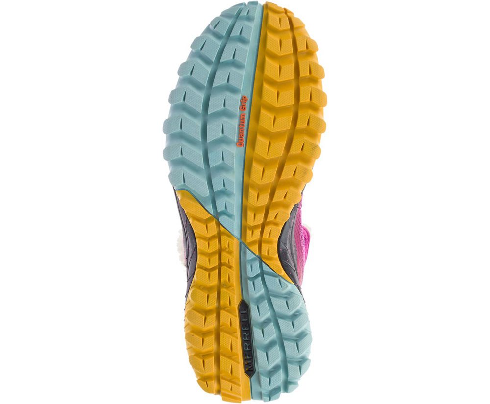 Merrell Boots Pink - Bravada Knit Polar Waterproof - Womens 98JLIVUWD
